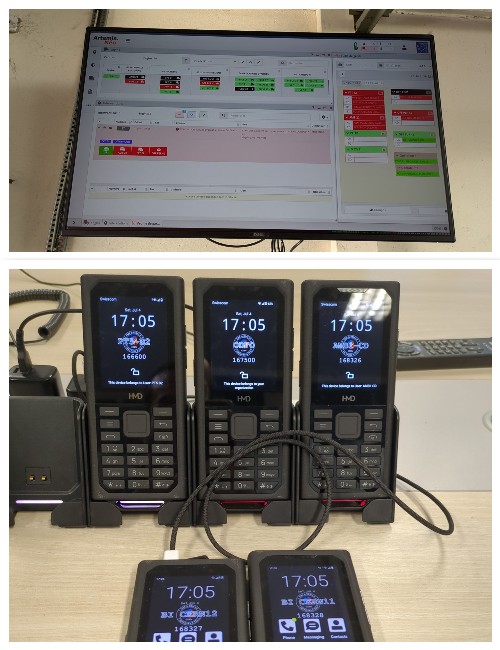 Info-Screens and Operational Phones fleet